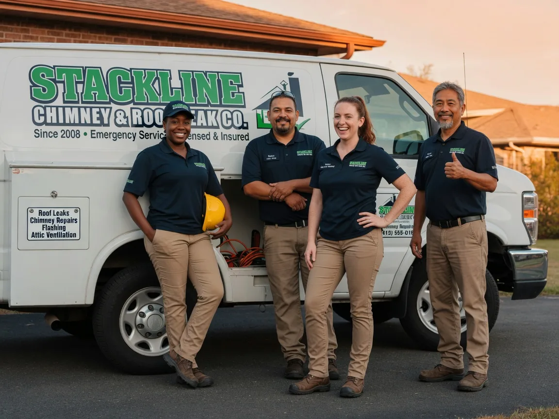 Chimney flashing repair company in Decker, MT